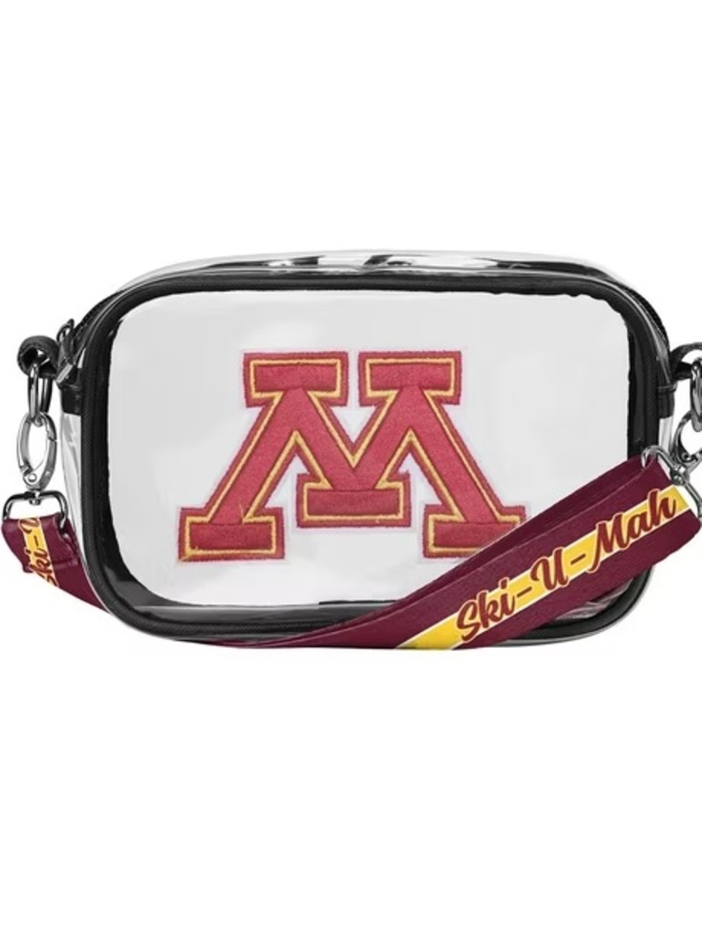Minnesota Gophers Officially licensed Clear Crossbody Bag